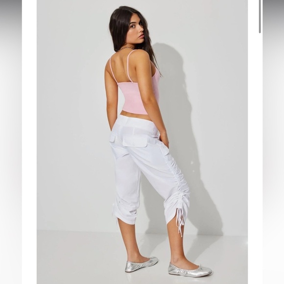 Garage ruched capris - Picture 6 of 7